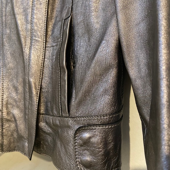 Vintage Boss Leather Jacket - Picture 4 of 6